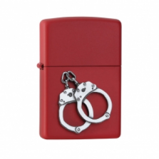 Zippo Handcuffs Red