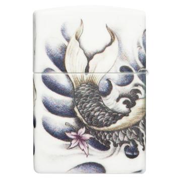 Zippo Koi Tattoo Theme Design 4