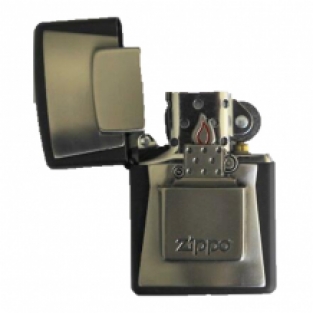 Zippo Lighter emblem Matte Black