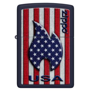 Zippo aansteker Patriotic Flame Design