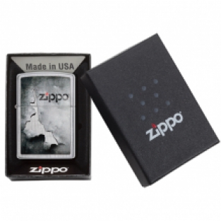 Zippo Peeled Metal verpakking