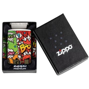 Zippo aansteker Pop Art City Design in verpaking