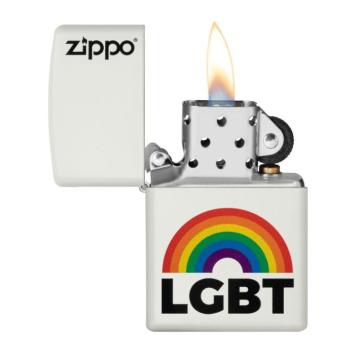 Zippo rainbow design LGBT open