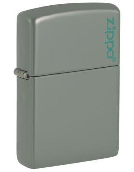 Zippo Sage with Zippo logo zijaanzicht