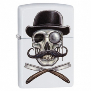 Zippo Skull and Razors