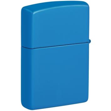 Zippo Sky Blue Matte achterzijde