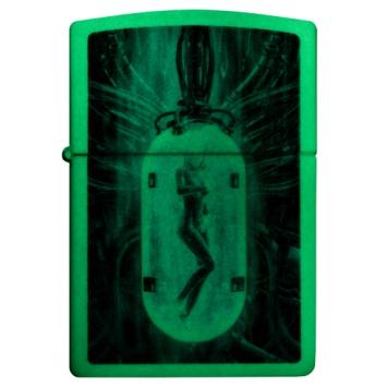 Glow in the dark zippo