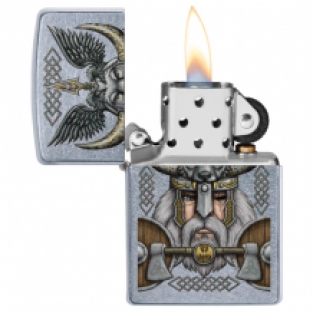 Zippo Viking Odin open