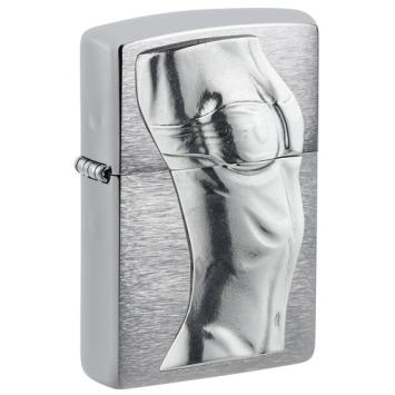 Zippo aansteker 200 Women Torso 3D zijaanzicht