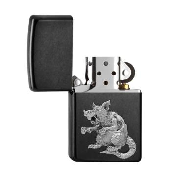 aansteker Zippo Zombie Rat open