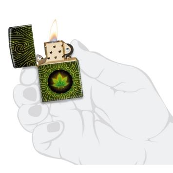 Zippo in hand