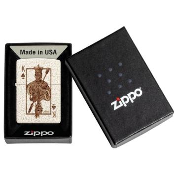 Zippo aansteker Rick Rietveld Ace Skull Desing