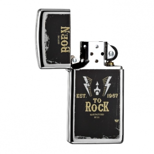 Zippo Born To Rock Slim