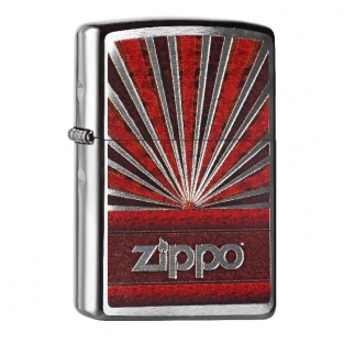 Zippo Chrome Rays
