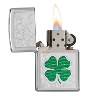 Zippo Clover open