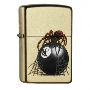 Zippo Eight Ball With Spider