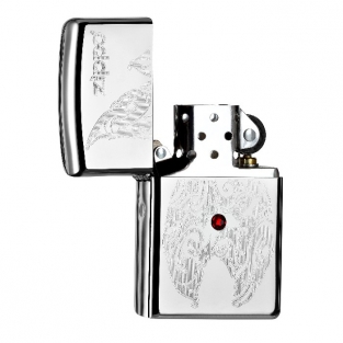 Zippo Flame With Chrystal