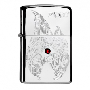 Zippo Flame With Chrystal