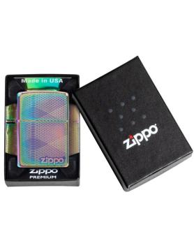 Zippo Illusion Line Pattern Design 5