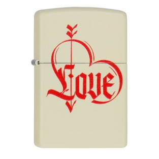 Zippo Love Heart