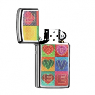 Zippo Pop Art Love