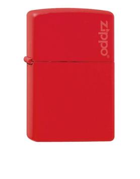 Zippo Red Matte with Zippo Logo
