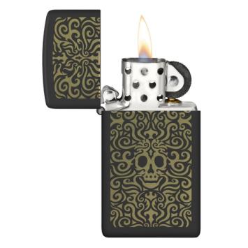 Zippo Skull Design