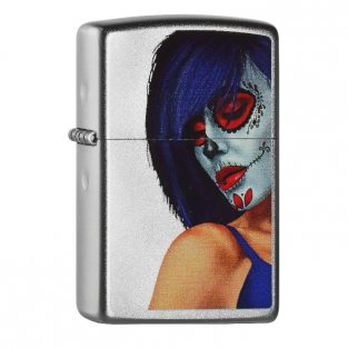 Zippo Sugar Skull Girl