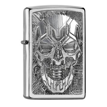 Zippo aansteker Technic Skull Trick