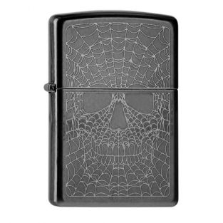 Zippo Web Skull