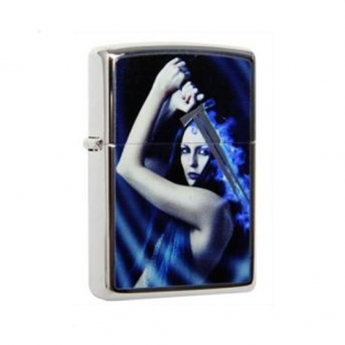 Zippo Woman With Sword